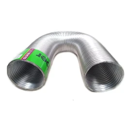 Miber Ducto Flexible De Aluminio 4  Para Secadoras O Campanas