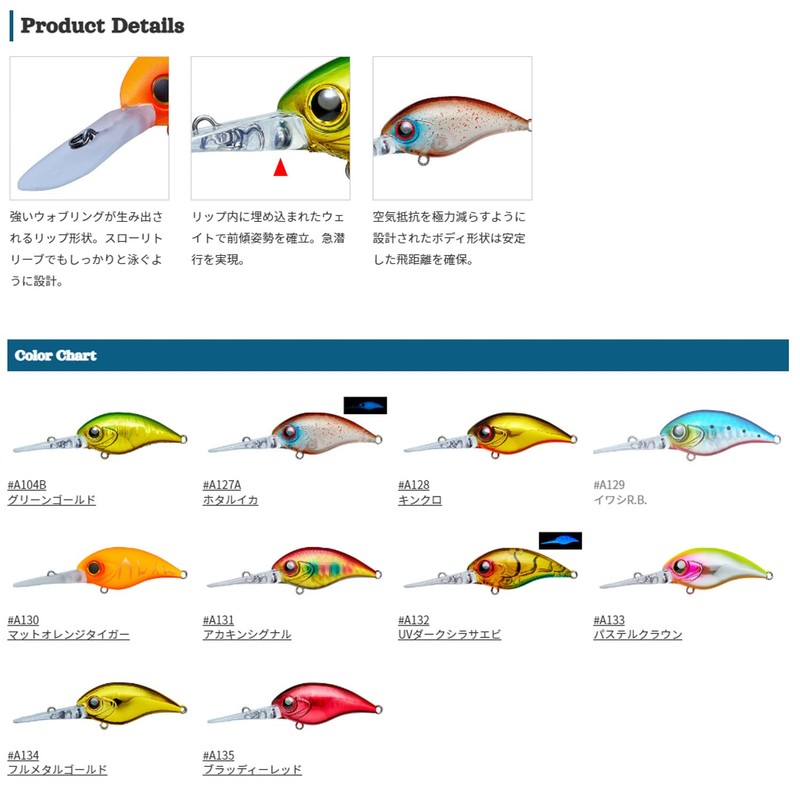 Cormoran AQA MIYABIS 45DR #A128 Kinkro 45mm