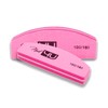 2Pcs Nail Buffers Half Moon Shape Double Sided 100/180 grit