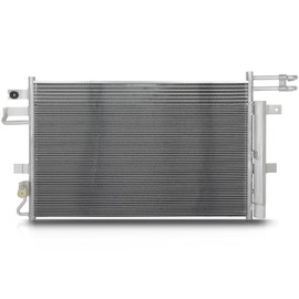 SCITOO 4241 Condenser Fit for 2013-2019 for Ford for Flex 3.5L 2013-2018 for Ford for Taurus 3.5L 2013 for Lincoln for MKS 3.5L 2013-2016 for Lincoln for MKS 3.7L 2013-2019 for Lincoln for MKT 3.7L