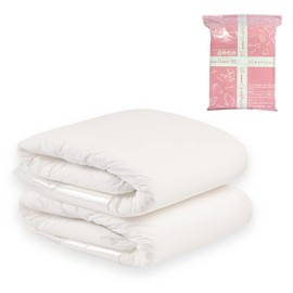 CutiePlusU Adult Nappies, Dry Surface, Maximum Absorbency Overnight, Disposable Incontinence Nappies - White, Pack of 2 (Medium 28"-38")