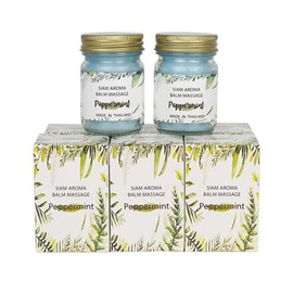 Dao Korea Thai Aroma Massage Cream Yamong 45g Peppermint 6ea / 다오코리아 태국 아로마 마사지 크림 야몽 45g 페퍼민트 6개