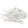 OriGlam 20pcs Lure Blanks Unpainted Fishing Lures, Blank Unpainted Minnow