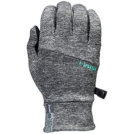 Franklin Sports Spartan Race Gloves - Mens + Womens Trail Runner Gloves - Pair - Black/Grey - Adult Extra Large - Multi Sport