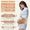 GUDREN Cinturón de Maternidad, Cinturón de Apoyo 3 en 1,