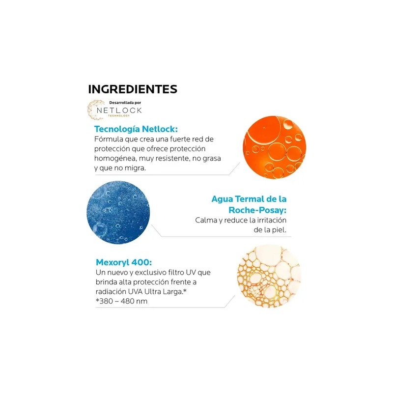 Protector Solar Anthelios Uvmune Fluido Invisible 50ML La Roche-Posay