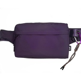 All In One Iris Bag (#1150) With a Built-In Water Bottle Holder:_Cloud Purple