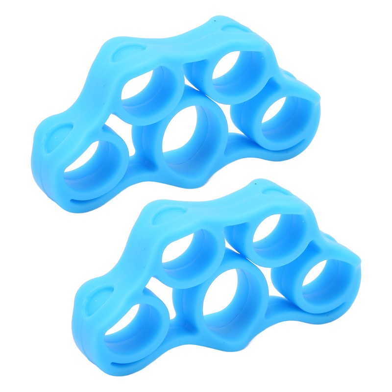 2pcs Silicone Finger Exerciser Improve Finger Dexterity High Flexibility Hand