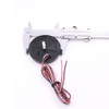 2Pcs Red Lens LED Rear Bumper Reflector Tail Stop Light