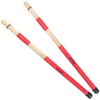 Keepdrum Rods Drum Sticks Wood Tip 19 Bars Rod