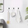 IBosins 4 Pack Towel Hooks Hand Towel Holder for Bathroom