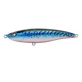 Noeby Jaeger Floating 180mm/76g Stickbait Pencil Stainless Steel Through Wire Construction Big Wobbling Action Wave 180F Diving Stick Bait (NS287)