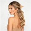 3 PCS rhinestone sparkling crystal flower metal hair clip suitable
