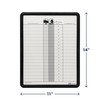 Quartet In/Out Board, 11" x 14", DuraMax Porcelain, In and