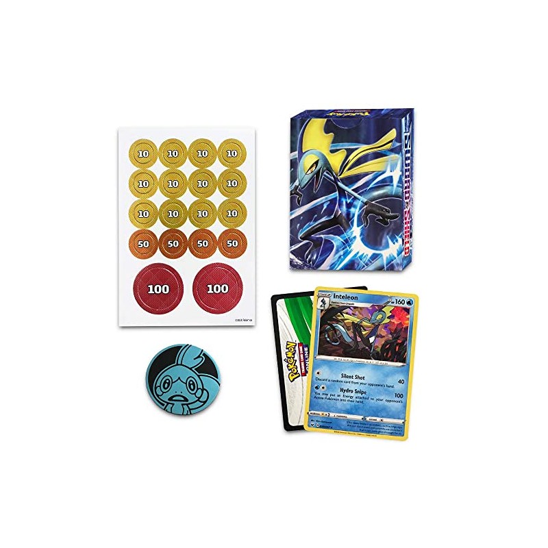 Pokemon TCG: Sword & Shield Theme Deck Featuring Inteleon