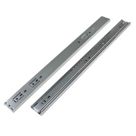 Gobrico Hardware 22-inch 100 lb. Hydraulic Soft Self Close Full Extension Ball Bearing Drawer Slides 3Folds 1Pair