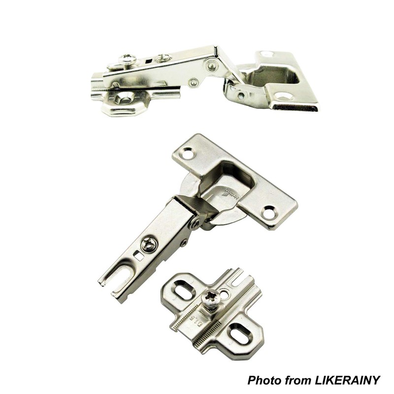 Hettich 95 Degree Corner Stop Small Hinge with Sliding Technology