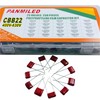 PANMILED 25 Values 250 Pieces CBB22 Polypropylene Film Capacitor Kit