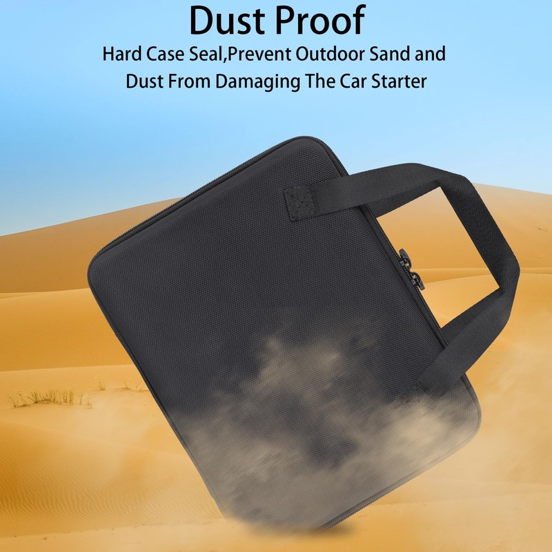 Replacement for HULKMAN Alpha100 Jump Starter Hard Carrying Case by