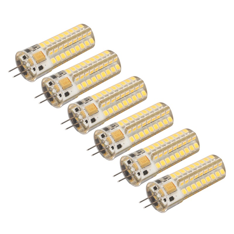 6pcs G4 LED Bulb 700LM 7W 72LED 360 Degree Lighting