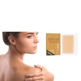 6 PCS Tattoo Cover Up Tape, Ultra Thin Patch for Scar, Waterproof Ultra Thin Patch Pads Concealer Body Leg Bruise Stretch Scar Dark Spots Vitiligo Skin Makeup Tone Concealer Sticker