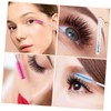 PACKOVE 4pcs Eyelash Brush Tubes Keychain Stylish Mascara Bottles for