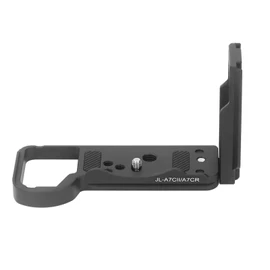 Vertical Quick Release Plate Aluminum 1/4inch 3/8inch Holes Silicone Protective Mat L Bracket QR Plate for A7C2 A7CII A7CR Camera