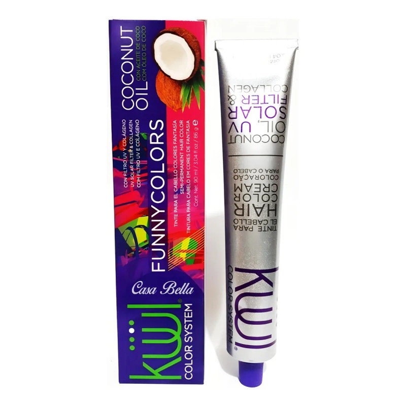 Tinte Küül Funny colors tono azul neón para cabello