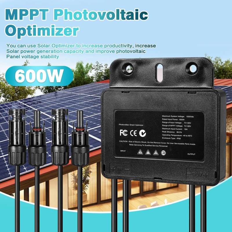 BuyWeek Solar Optimiser 600 W MPPT PV Module Optimiser Solar