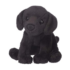 Douglas Cuddly 5 Inch Black Lab Stuffed Animal Plush Toy for Kids Safe for Ages 2+
