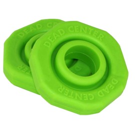 Dead Center Archery Products Dead Center Stabilizer Silencer 2 Pack (Green, 3/4")