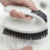 Cleaning Brush,Scrub Brush for Scrubbing Bathroom Floor Carpet White