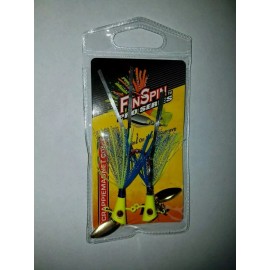 LELAND LURES NEW   Fin Spin Pro Series- 1/16oz 2pk