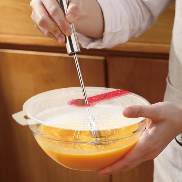 BORDSTRACT 31cm Anti-splashing Bowl Cover, Plastic Splash Guard for Kitchen