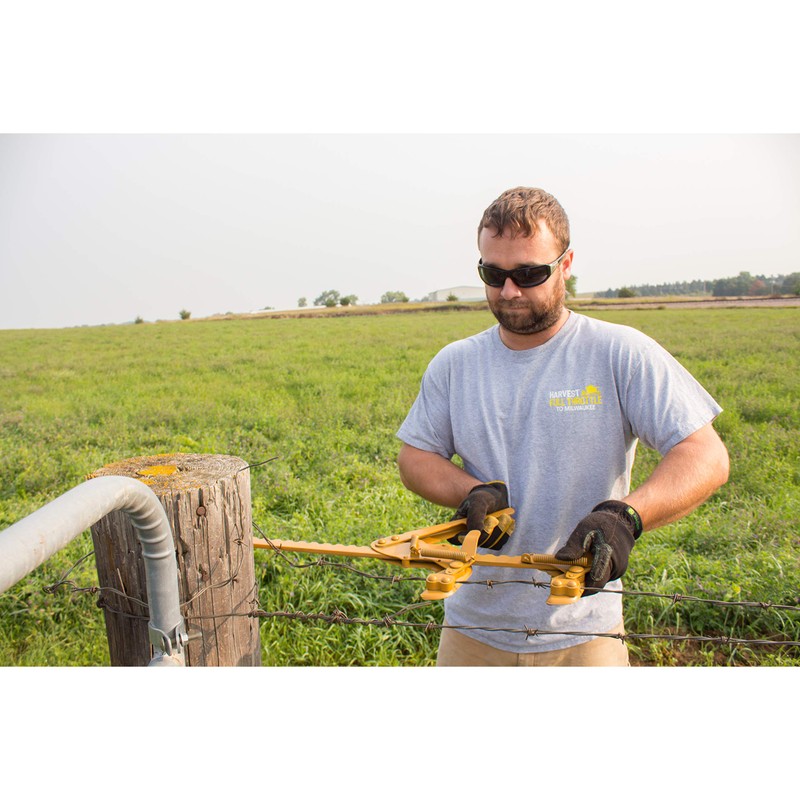 Goldenrod 415 3-Hook Ratchet Fence Stretcher, 2-1/4" Length, 33.4" Width,