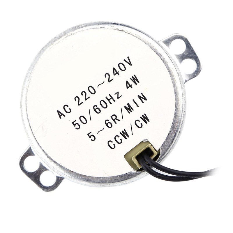 Synchronous Motor Gear Motor 4 W (5-6 rpm)
