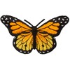 Wrights 196 746-5001 Applique Iron-On Appliques-Monarch Butterfly 3-Inch X 1-3/4-Inch