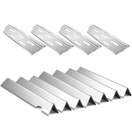 RESTTIME Grill Replacement Parts for Weber Genesis ii 400 Stainless Steel Flavorizer Bars & Heat Deflectors for E-410/S-410, LX E-440/S-440 | Models 67489,67490,67491,66041,66033,66796