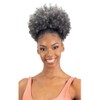 Shake-N-Go Equal Drawstring Ponytail AFRO PUFF LARGE (Grey)