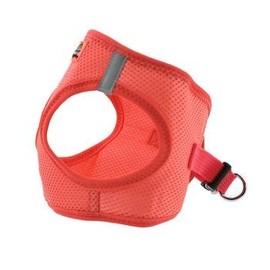 DOGGIE DESIGN American River Choke Free Harness, Coral Small