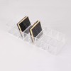 AOKIVIGOA 8 Slots Acrylic Compact Cosmetic Organizer for Eye Shadow