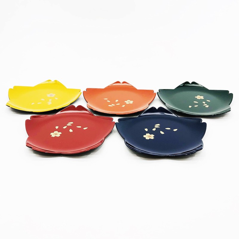 Sakura 銘々皿 For Fork with 2P – 610