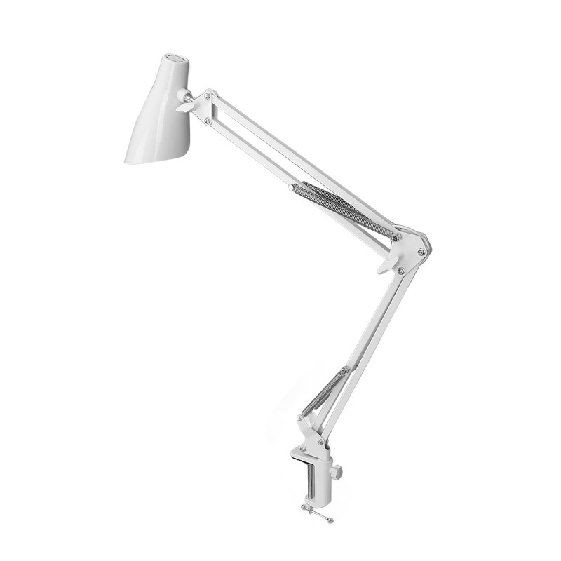 Swing Arm Desk Light with Clamp USB 3 Lighting 10