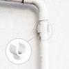 20Pcs 1/2 Inch Pipe Clamps, Sturdy Plastic Pex Clamp Pipes,