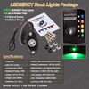 LEDMIRCY LED Rock Lights Green Kit 4PCS for Off Road
