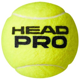 Head 571714 HEAD PRO Tennis Ball, 4 Balls, 1 Can
