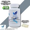 Nac (n-acetilcisteína) 600 Mg Saisa Herbal 120 Cápsulas, ingredientes naturales.