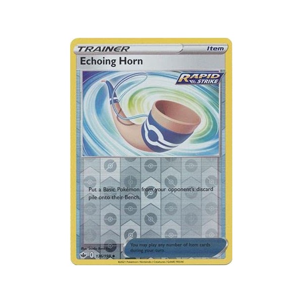 Echoing Horn - 136/198 - Uncommon - Reverse Holo -