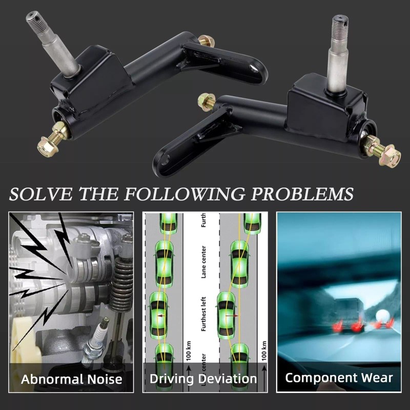KOONDHEEND Spindle Steering Knuckle for Coleman KT196 196cc 6.5 Hp