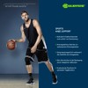 BAUERFEIND Unisex Adult Knee Support, Knee Sports Bandage, All Black,